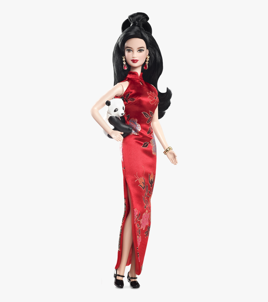 Clip Art Barbie Images - Chinese Barbie Doll, Transparent Clipart