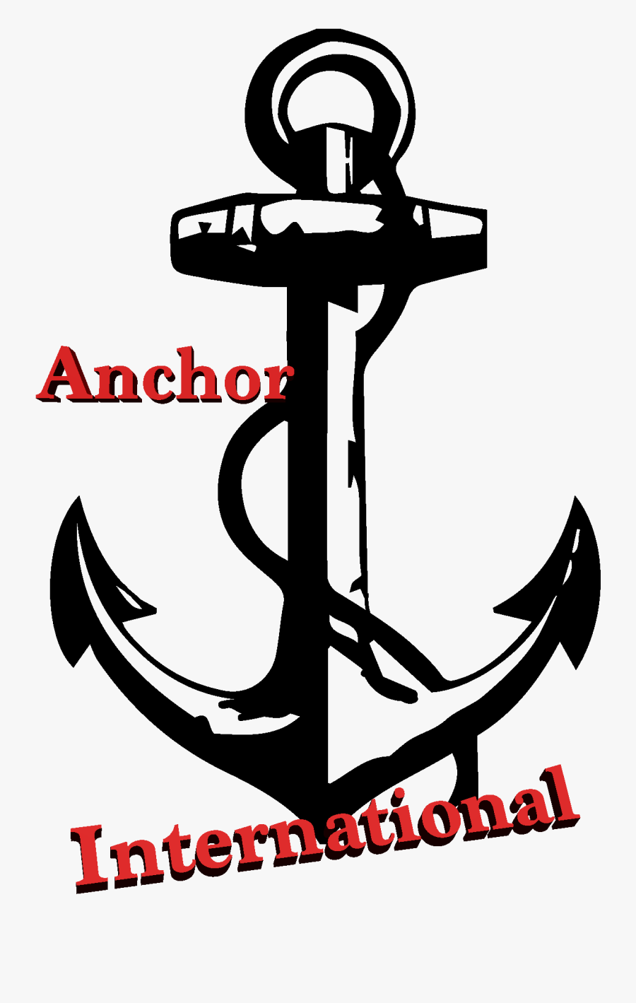Transparent Anchor With Rope Clipart - Transparent Anchor Tattoo Png, Transparent Clipart