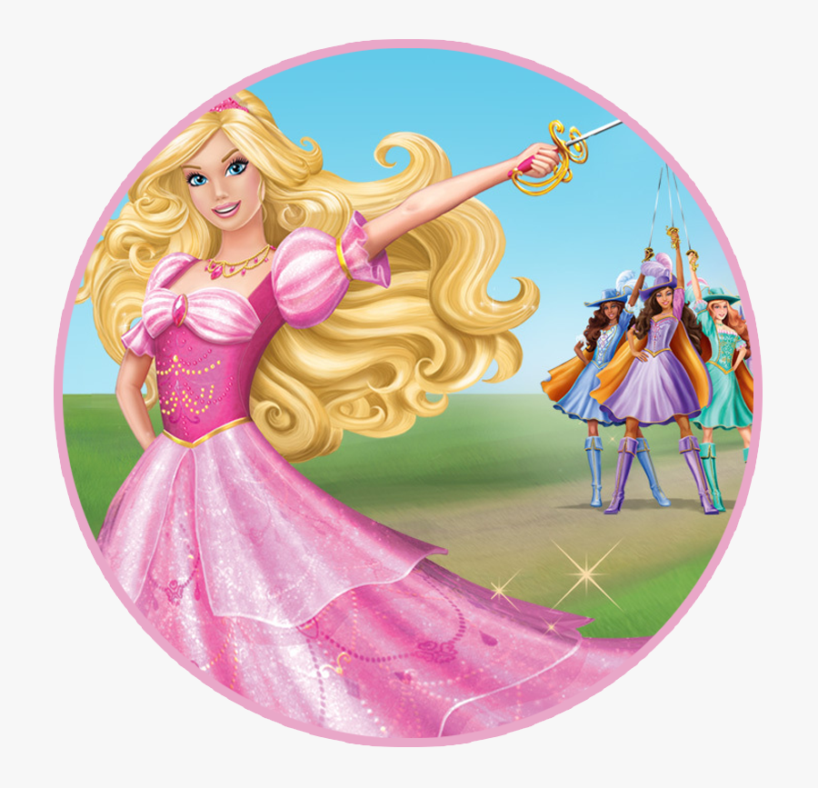 Barbie Clipart Edible - Barbie Movies, Transparent Clipart