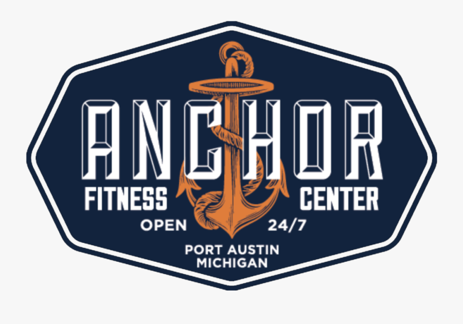 Anchor Fitness 24/7 Clipart , Png Download - Embroidery, Transparent Clipart