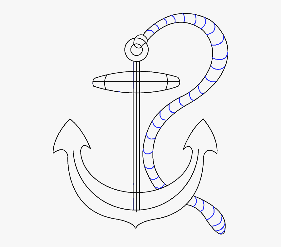 How To Draw Anchor, Transparent Clipart