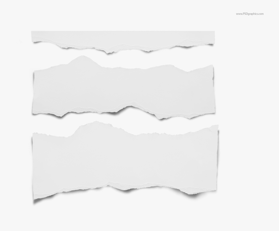Ripped Paper - Torn Paper Edges Png, Transparent Clipart