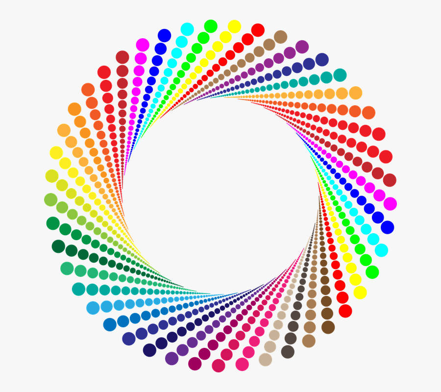 Colorful Circle Png, Transparent Clipart