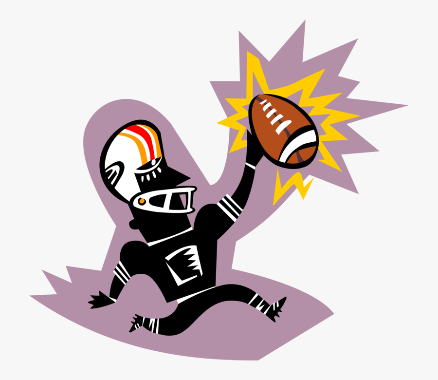 Transparent Football Touchdown Clipart - Cartoon, Transparent Clipart