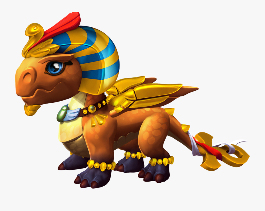 Pharaoh Dragon Baby - Koala Dragon Mania Legends, Transparent Clipart