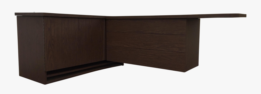 Clip Art Floating Custom L Cabinet - Plank, Transparent Clipart