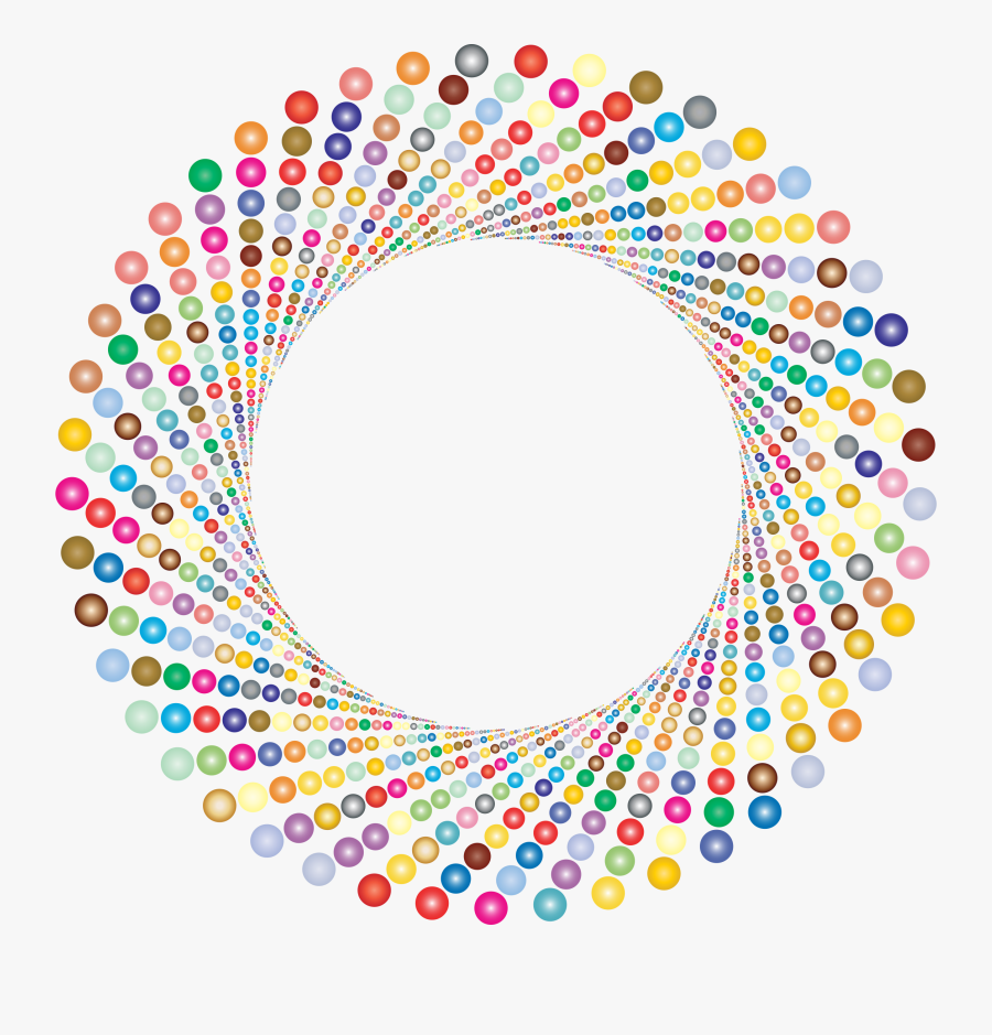 Colorful Circles Shutter Vortex 3 Clip Arts - Portable Network Graphics, Transparent Clipart