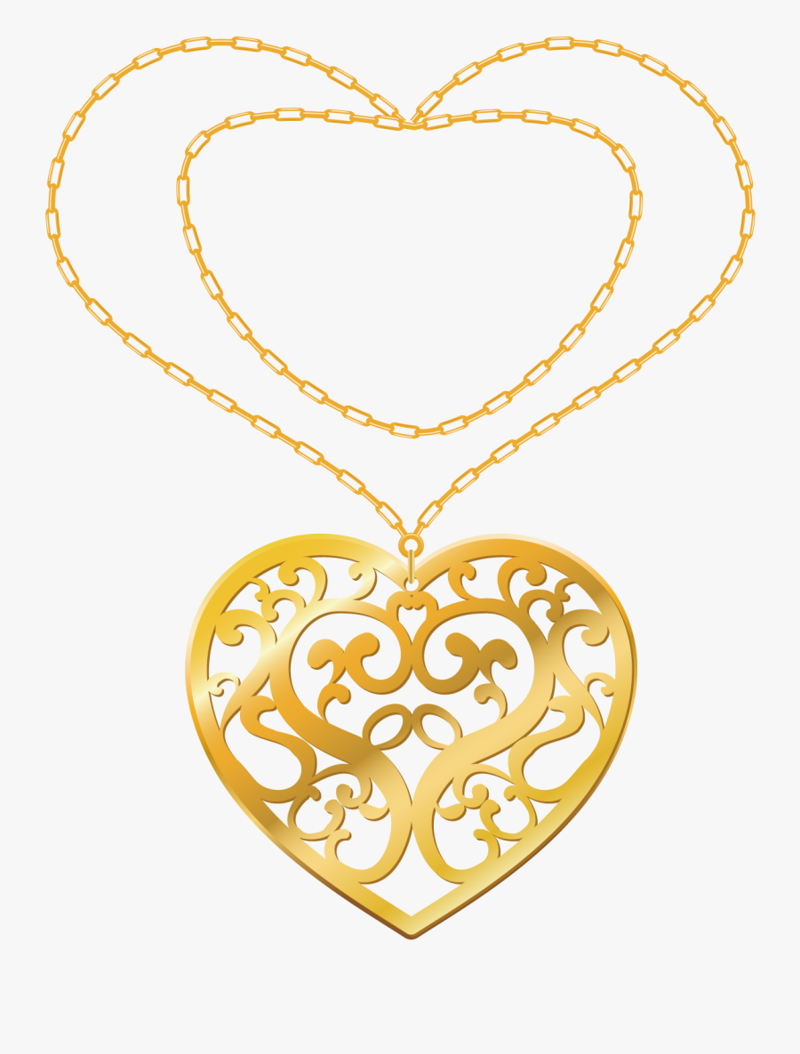 Clip Art Necklace Jewellery Earring Golden - Gold Jewelry Clip Art, Transparent Clipart