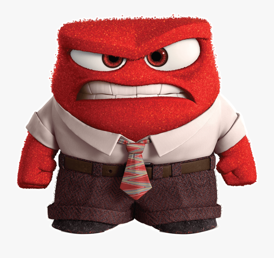 Anger Pixar Emotion Sadness Feeling - Inside Out Anger Png, Transparent Clipart