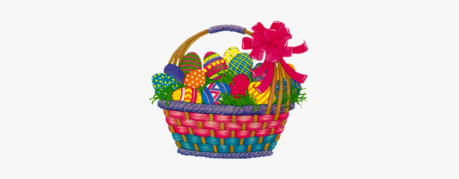 #easter #eggs #basket #freetoedit - Easter Basket, Transparent Clipart
