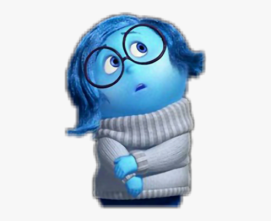 # Insideout #disneyfriends #disneypixar #tristezza - Inside Out Sadness 2015, Transparent Clipart