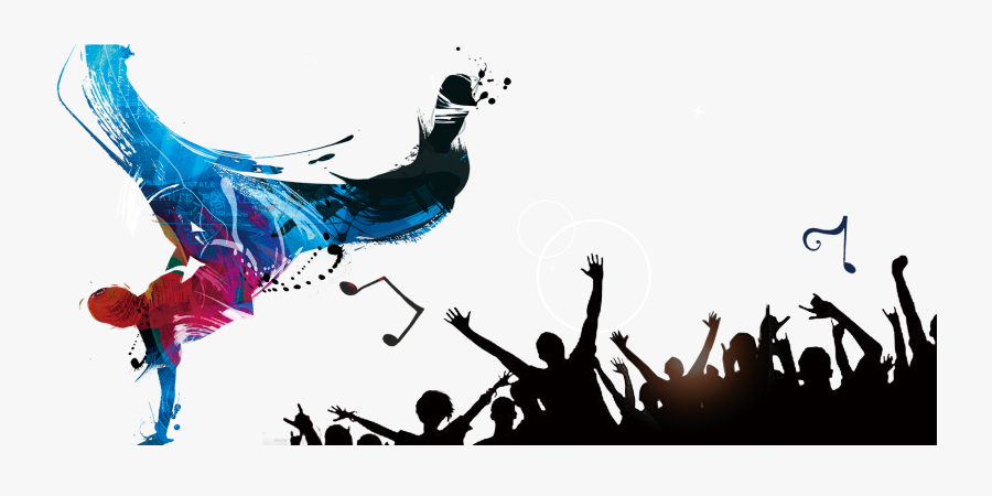 Transparent Hiphop Clipart - Dance And Music Png, Transparent Clipart