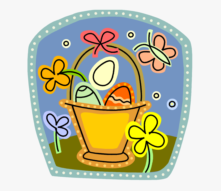 Easter Basket - Easter, Transparent Clipart