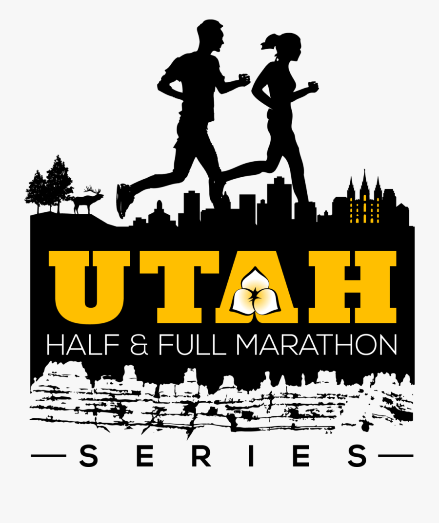 Series Utah Half Marathon - Salt Lake City Cityscape 11, Transparent Clipart