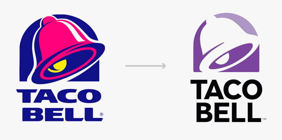 New Taco Bell Logo - Taco Bell, Transparent Clipart