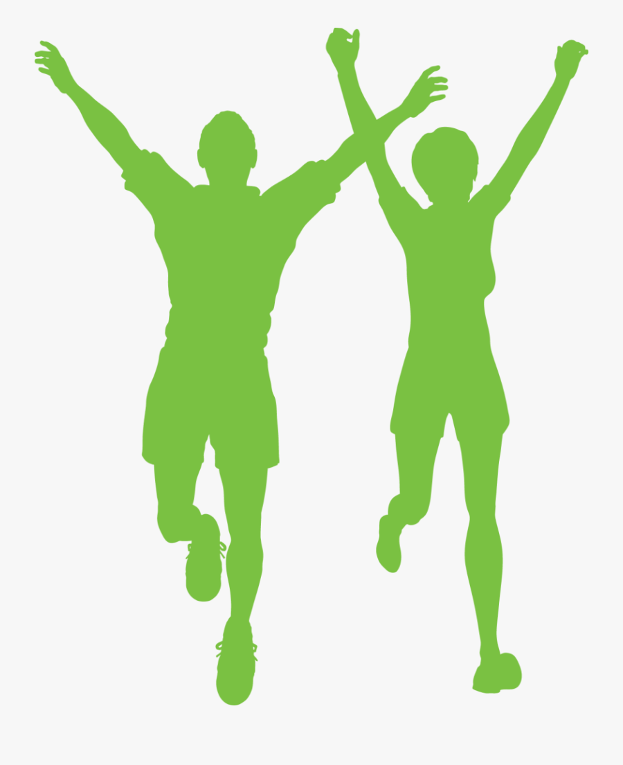 Runner Silhouette Png The Second Leading Causerunner - Fun Run Poster Design, Transparent Clipart