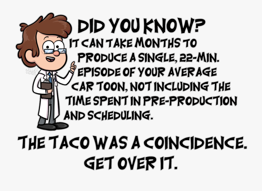 Dipper Goes To Taco Bell - Dipper Goes To Taco Bell Meme, Transparent Clipart