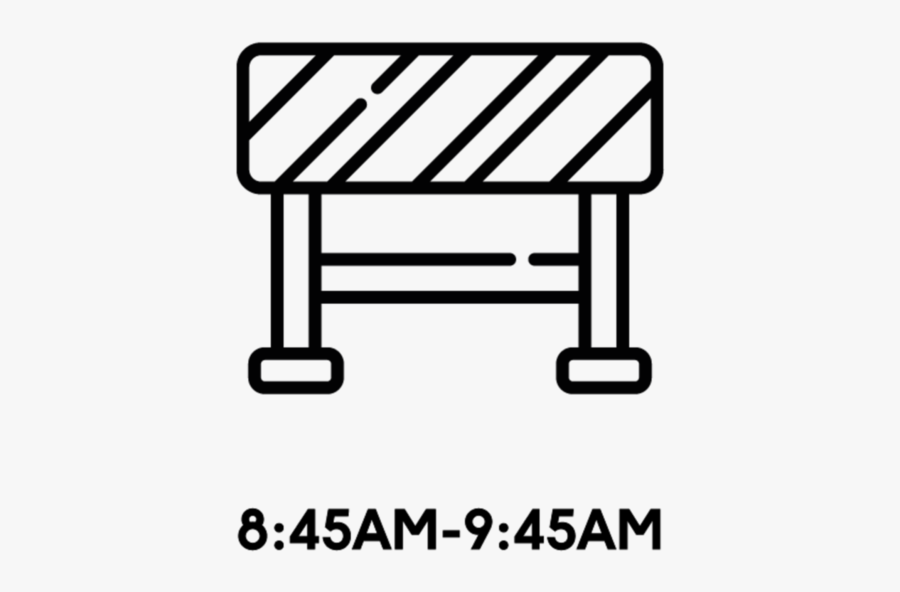 Temporary Road Closures - Outline Drawing Shop, Transparent Clipart