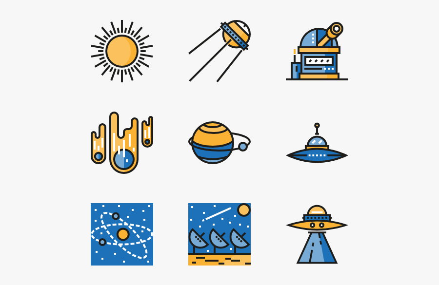 Universe Clipart Astronomy - Astronomy Icon, Transparent Clipart