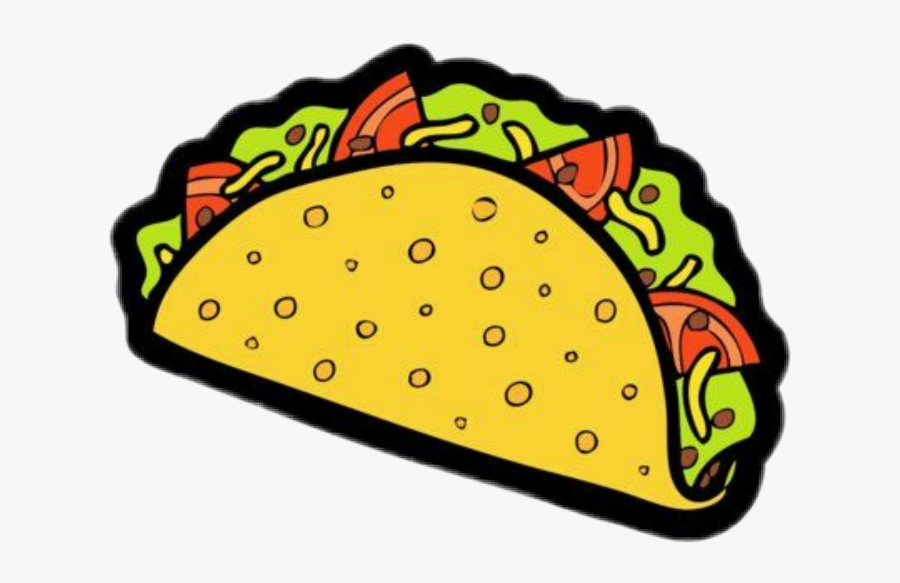 #taco #mexican #nourriture, Transparent Clipart