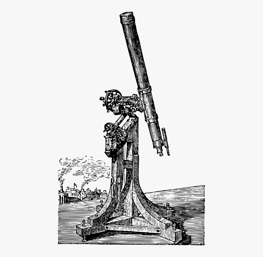 Telescope - Teleskop, Transparent Clipart