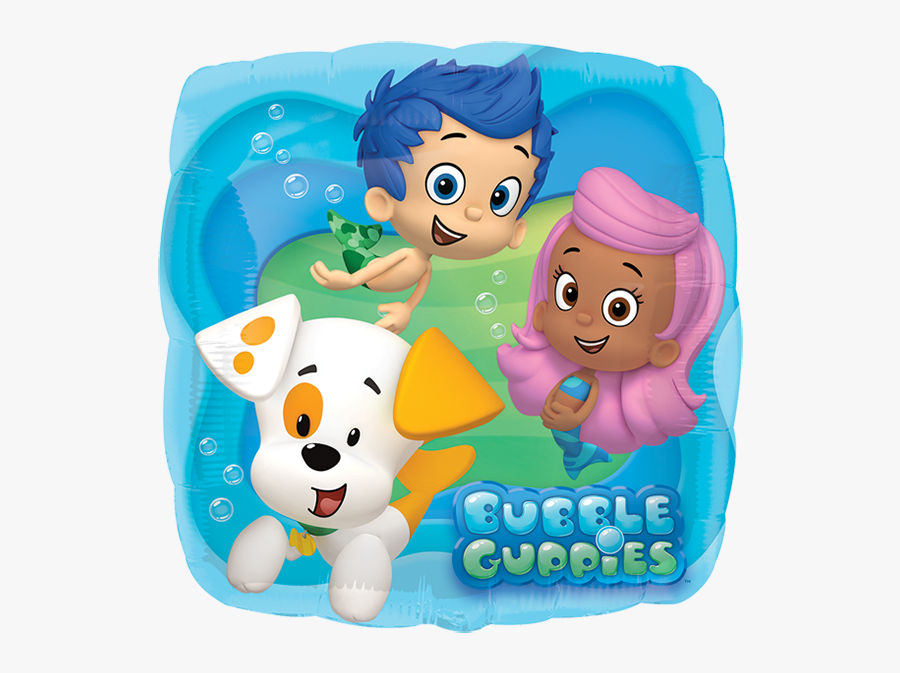 Bubble Guppies Balloon, Transparent Clipart