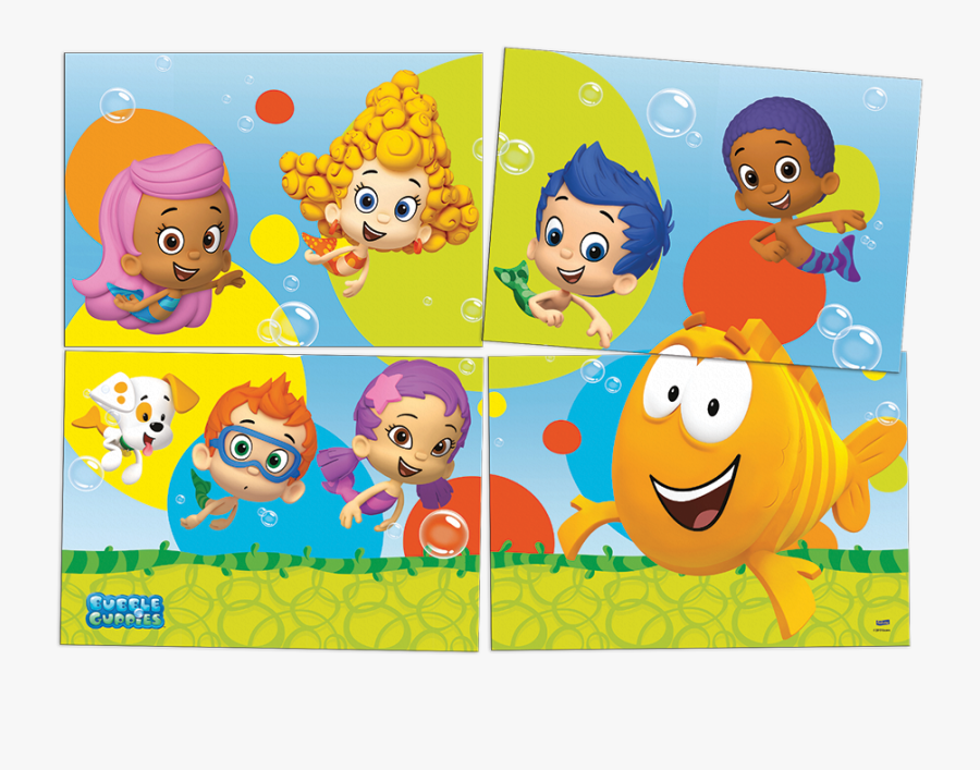 Festcolor Bubble Guppies, Transparent Clipart