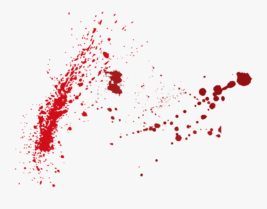 Vector Blood Splash Png Download - Blood Splatter Clipart, Transparent Clipart