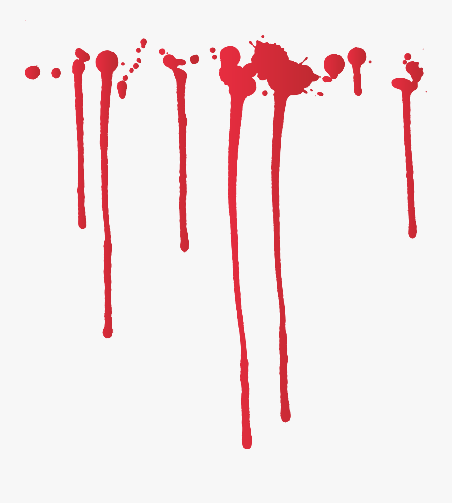 Blood Adobe Illustrator Clip Art - Blood Splatter Dripping Vector, Transparent Clipart