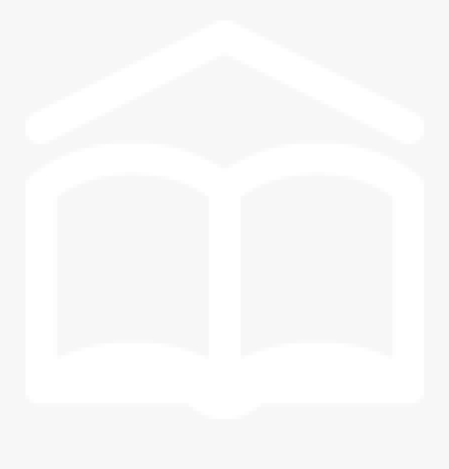 School Icon Png White, Transparent Clipart