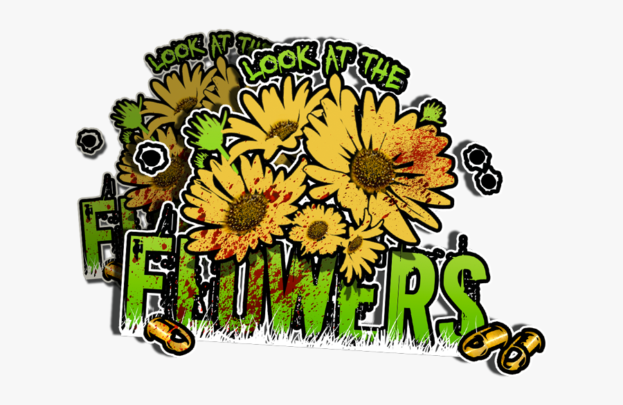 Image Of Look At The Flowers /sticker - African Daisy, Transparent Clipart