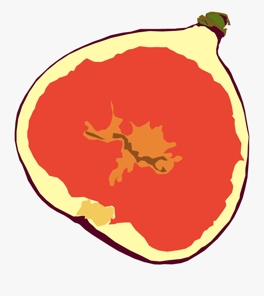 Fig - Fig Png Cartoon, Transparent Clipart