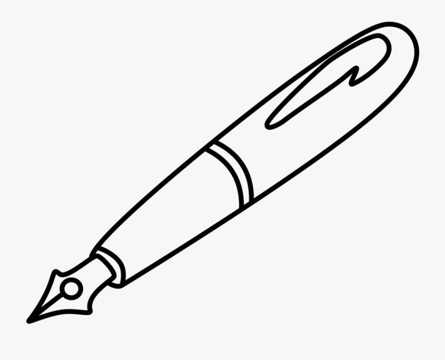Pen To Write, Writing, Ballpoint Pen, Pen, Annotation - Pen White And Black, Transparent Clipart