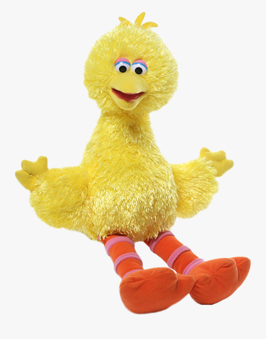 Zoe Sesame Street Characters - Small Big Bird, Transparent Clipart