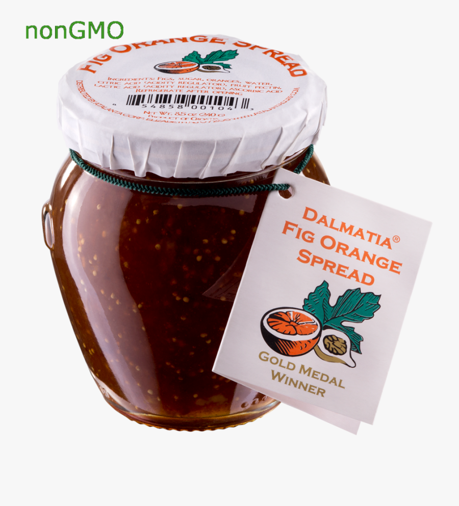 Dalmatia Fig Orange Spread - Dalmatia Fig Spread Orange, Transparent Clipart