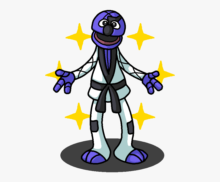 Download Hd Shiny Sawk Grover By Shawarmachine - Bert And Ernie Pokemon, Transparent Clipart