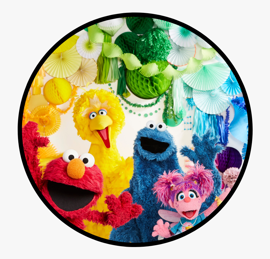 Sesame Street 50 Years, Transparent Clipart