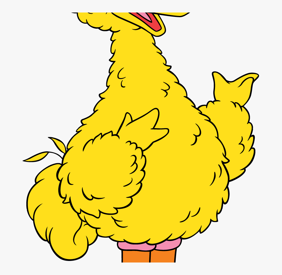 Sesame Street Big Bird Svg, Transparent Clipart