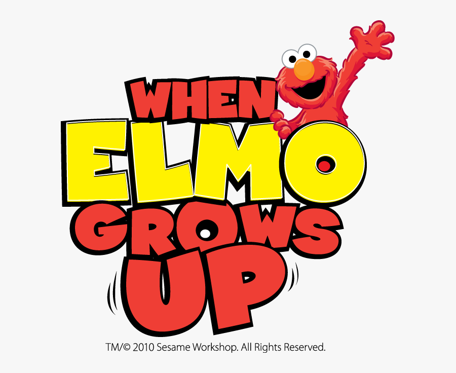 Elmo Grows Up, Transparent Clipart
