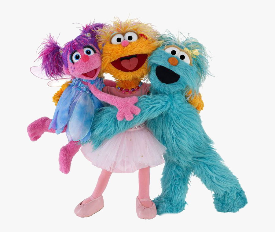 7e8d8-abby2bzoe2brosita - Abby Zoe Sesame Street, Transparent Clipart