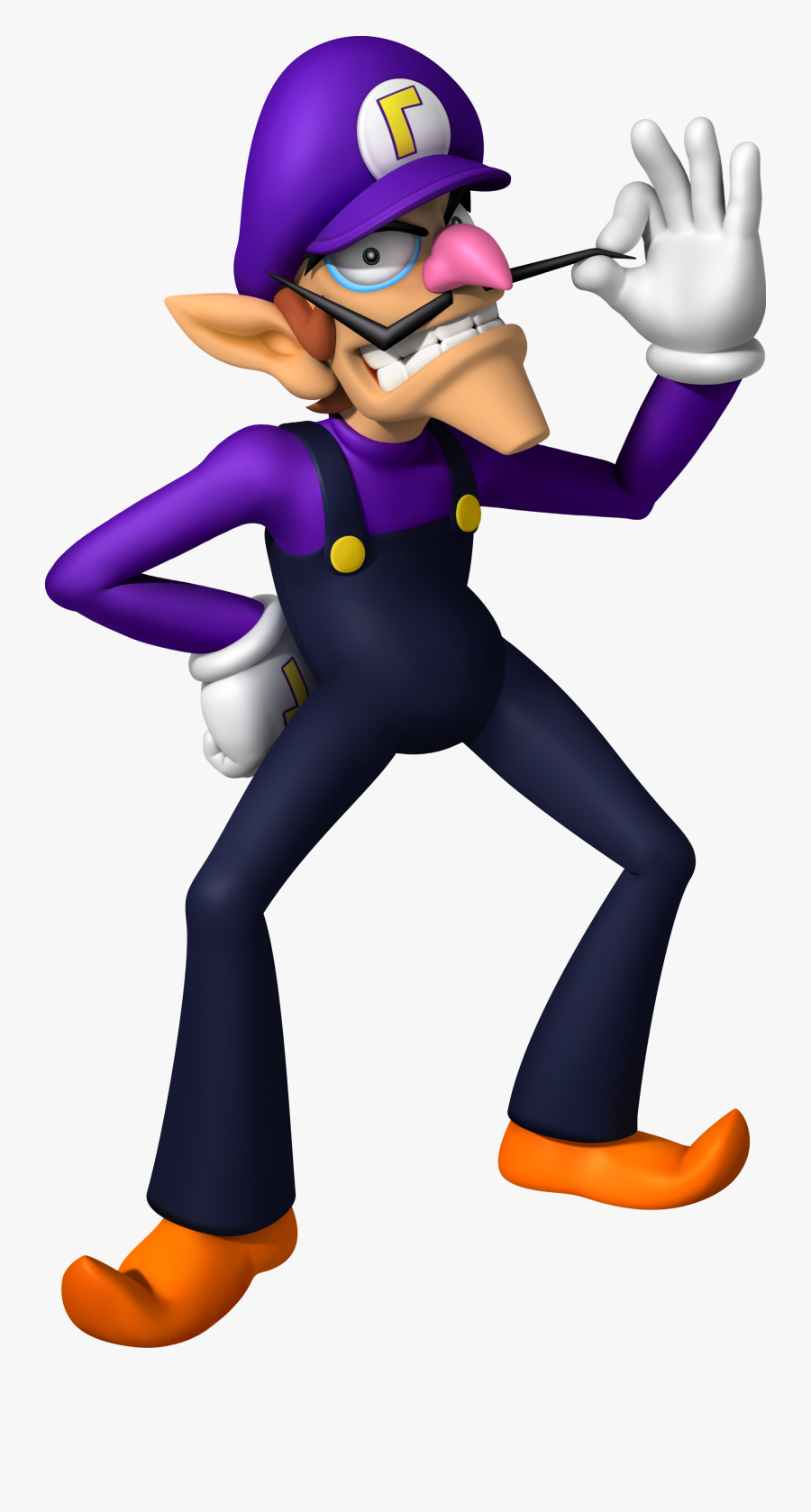 Mario Waluigi Clipart , Png Download - Super Mario Bros Waluigi , Free