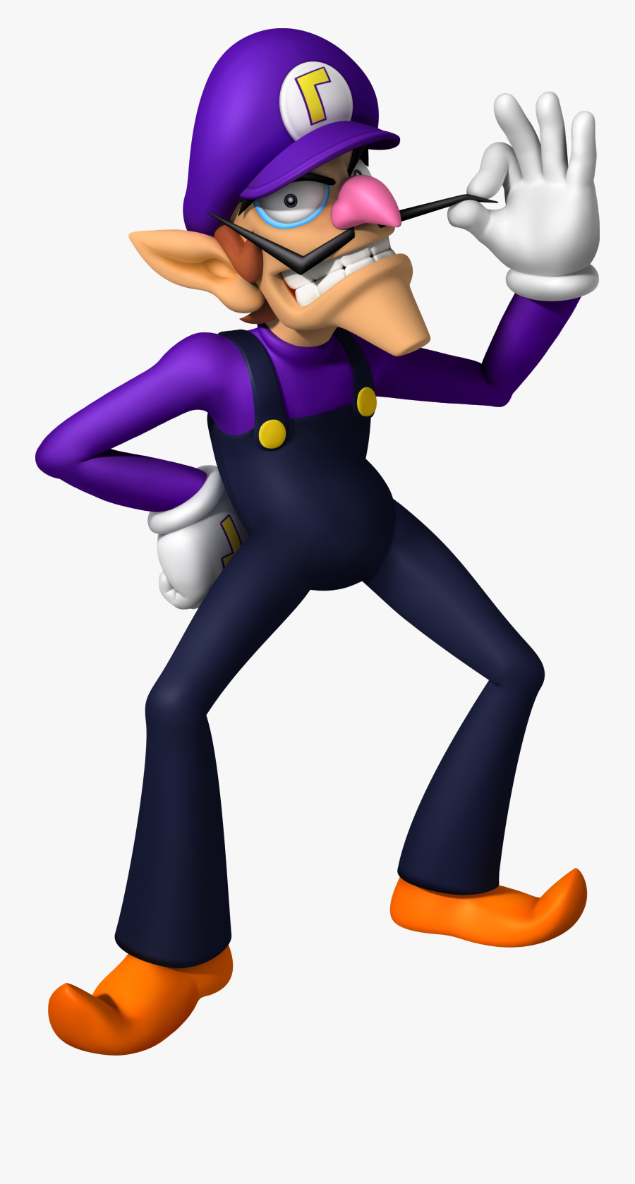 Mario Waluigi Clipart , Png Download - Super Mario Bros Waluigi, Transparent Clipart