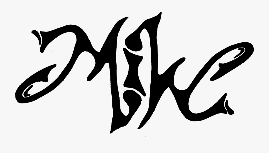 Mike Ambigram Clipart , Png Download, Transparent Clipart