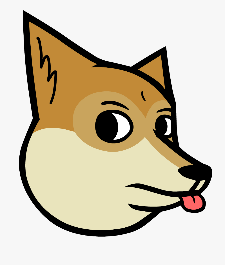 Doge Animation Drawing Illustration Free Transparent - Cartoon Doge, Transparent Clipart