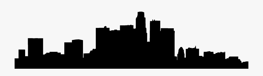 City Building Silhouette At Getdrawings - Los Angeles Skyline Silhouette Png, Transparent Clipart