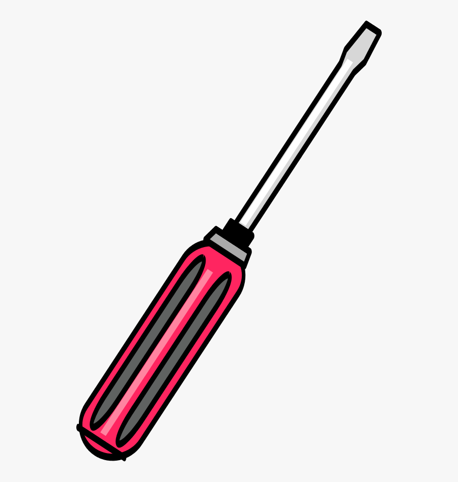 Screwdriver Clipart Wheel Axle - Clipart Screwdriver, Transparent Clipart