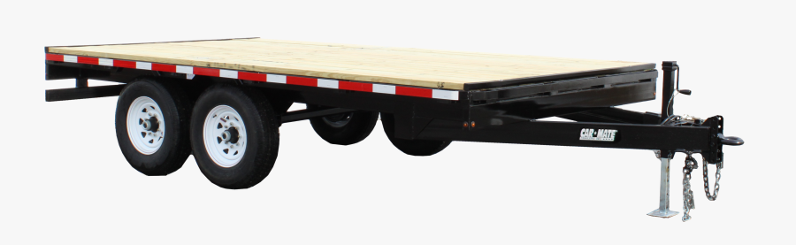 Deck Over Wheel Ball Pull - Carmate Deckover Trailer, Transparent Clipart