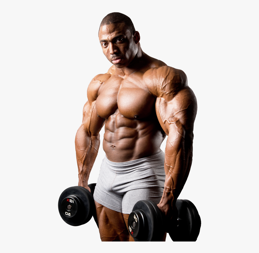 Clip Art Bodybuilders Images - Muscle Growth People With Mutation, Transparent Clipart