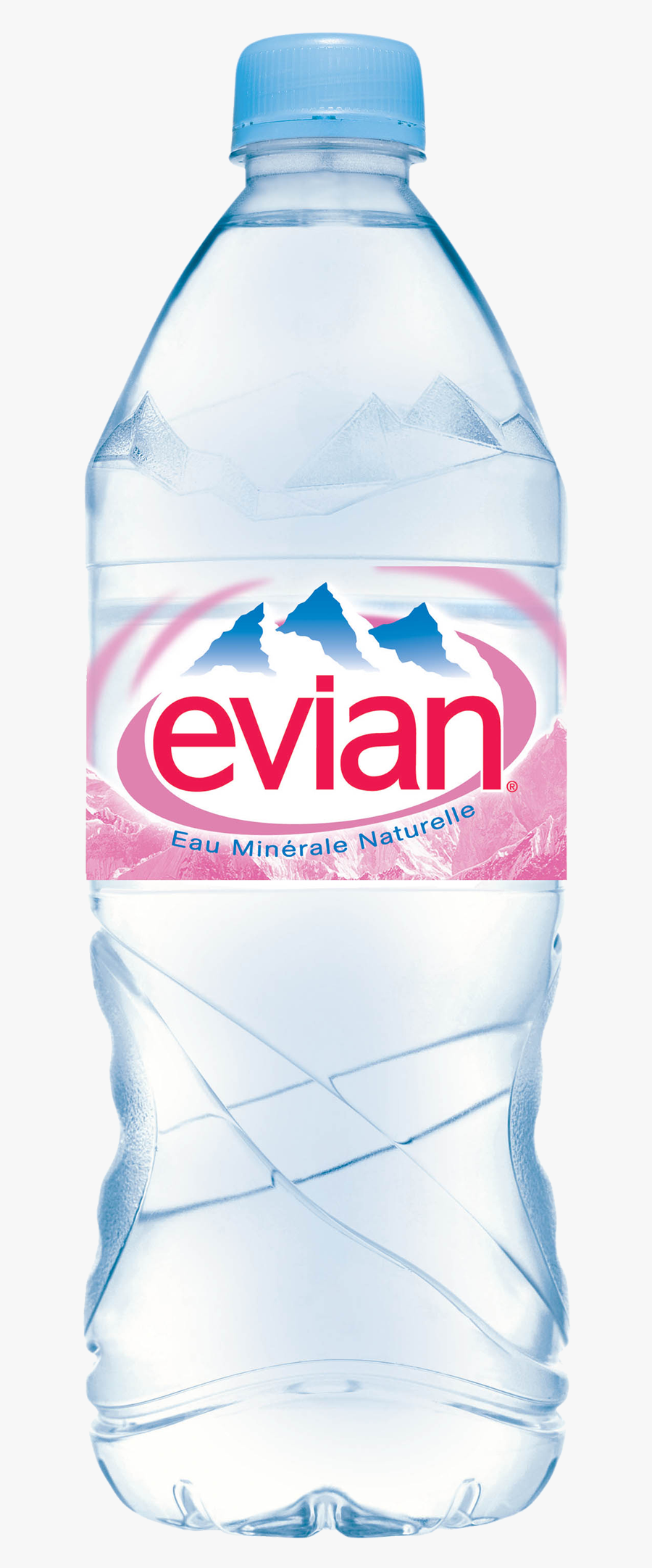 Evian Water, Transparent Clipart