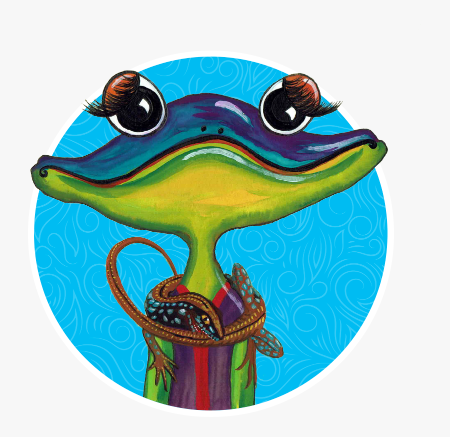 Main-character - Poison Dart Frog, Transparent Clipart